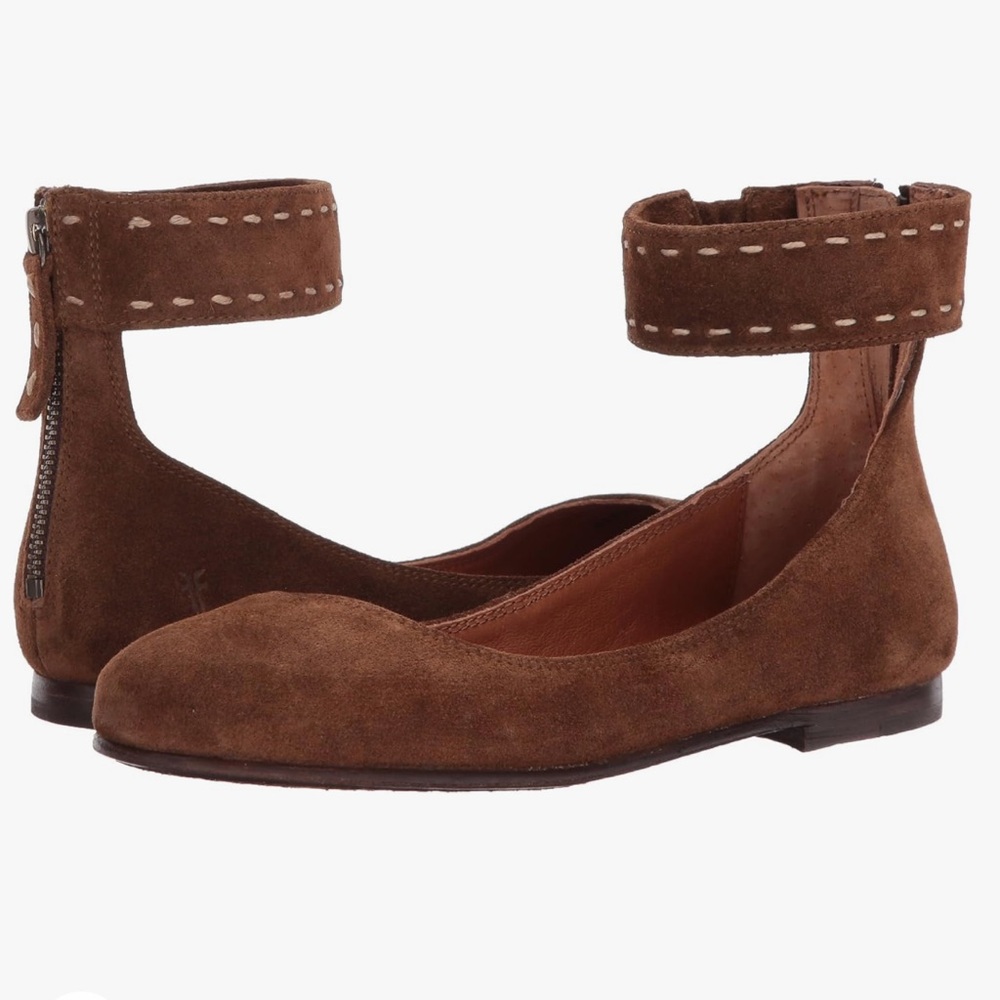 FRYE carson ankle ballet flats